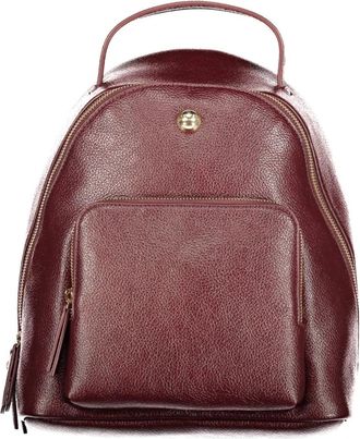 Twinset Rugzak 7215 - Dames - Rugzakken - Rood - ONE Size - Leer - Tassen