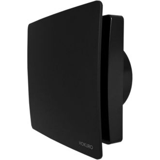 OEM Ventilador De Ba&ntilde;o Humidistato Nortada Hokuro Uro Bp-100 H Temporizador Negro