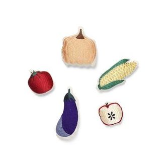 Ferm Living Cuddly toy Coussins Kids - Multicoloured - Recycled polyester