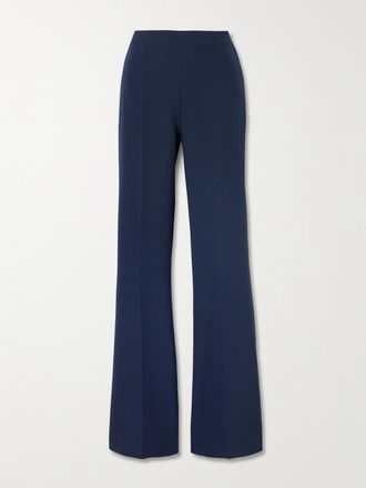 SAFiYAA Pantaloni Svasati In Crêpe Alexa - Blu