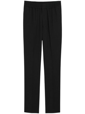 Ami Black Elasticated Trousers