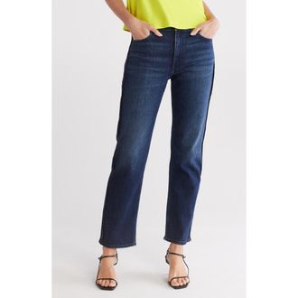 Rag & Bone Hattie Mid Rise Straight Leg Jeans in Darkwash at Nordstrom Rack, Size 26