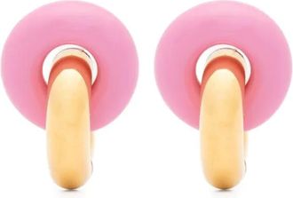 UNCOMMON MATTERS Cumulus geometric-shape earrings - Gold