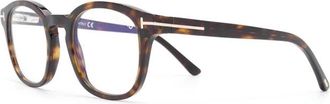 Tom Ford Optical Frame - Heren - Brillen - Bruin - 49 MM - Accessoires