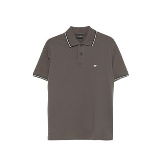 Emporio Armani Stripe-trim Polo Shirt