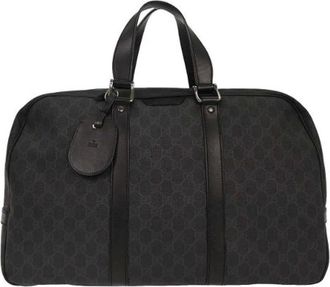 Gucci Vintage, unisex, Zwart, ONE Size, Pre-owned Weekendtas