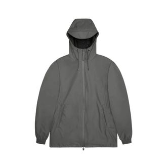 Rains Storm Breaker W3 Waterdichte Jas - Heren - Regenjassen - Grijs - XS - Polyester - Jassen