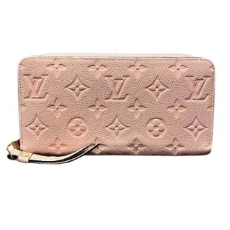 Louis Vuitton Pre-owned Clutches, female, Pink, Size: ONE SIZE Pre-owned Monogram Empreinte Long Wallet