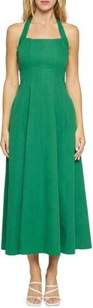 Lost + Wander Portofino Bliss Halter Midi Dress in Forest Green at Nordstrom Rack, Size Medium