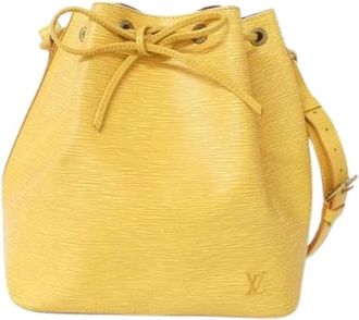 Louis Vuitton Pre-owned Bucket Bags, female, Yellow, Size: ONE SIZE Pre-owned Bucket Bag