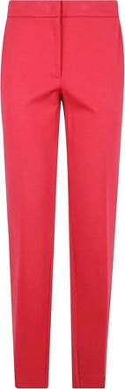 Twin-Set Pantaloni con placca logo - Rosso
