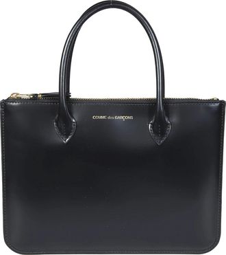 Comme Des Gar&ccedil;ons Handles - Dames - Handtassen - Zwart - ONE Size - Leer - Tassen