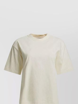 Golden Goose cotton crew neck logo print t-shirt