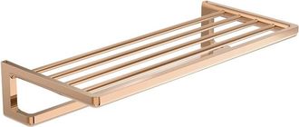 Roca Roca - Portatoallas Con Toallero Tempo Color: Oro Rosado