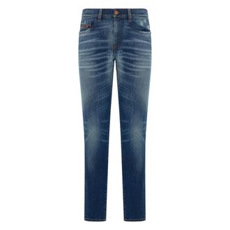 Diesel Slim-fit Jeans, male, Blue, Size: W30 D-Strukt Slim Jeans