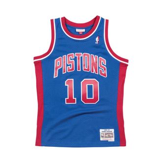 Mitchell & Ness Maglia Detroit Pistons NBA Swingman - - Sport - Uomo - Multicolore - 2XL