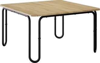 vidaXL Mesa De Centro Roble Sonoma 79,5 X 79,5 X 45 Cm Vidaxl