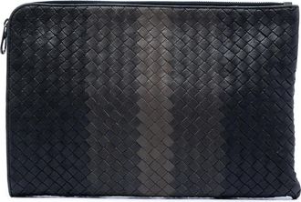 Bottega Veneta Pre-owned Bottega Veneta Tricolor Nappa Intrecciato Clutch Ladies KAPQDBPJZGXX5TIK