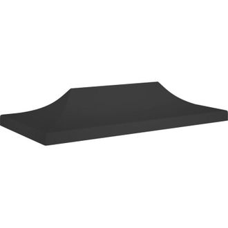 vidaXL Vidaxl - Tetto per Tendone per Feste 6x3 m Nero 270 g/m&sup2;