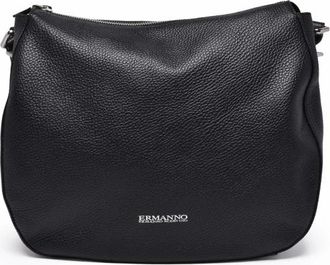 Ermanno Scervino Tassen, Dames, Zwart, ONE Size, Leer, Delizia Hobo