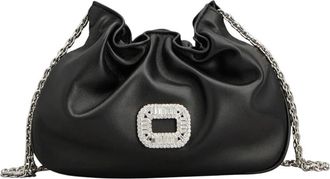 Roger Vivier Pocket Micro - Dames - Schoudertassen - Zwart - ONE Size - Tassen