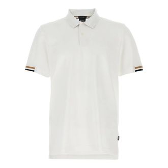 HUGO BOSS Hombre, Camisetas, Blanco, Talla: L