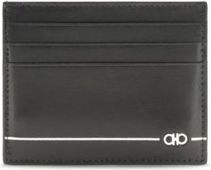Ferragamo Portatarjetas Gancini Texturizado - Accessories - Hombre - Negro - ONE SIZE