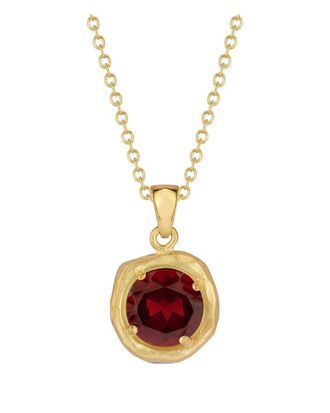 I.Reiss Company 14K 2.35 Ct. Tw. Garnet Necklace