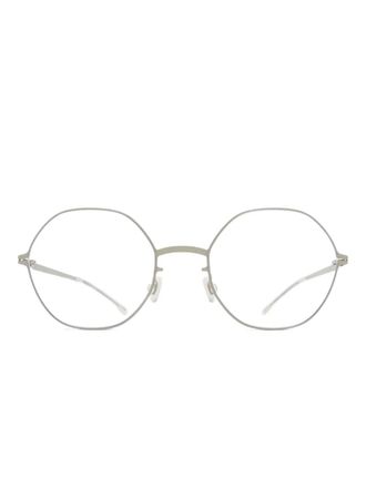Mykita Bril met rond montuur - Zilver