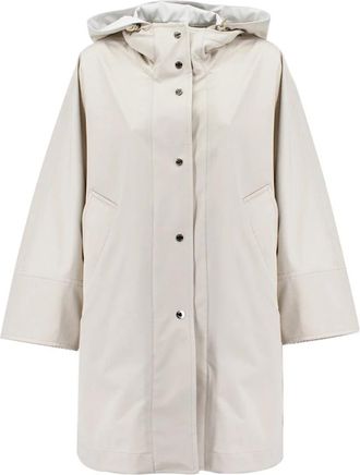Moorer Parka - Dames - Parka Jassen - Wit - S - Jassen