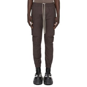 Rick Owens Heren, Broeken, Bruin, Maat: M Katoen