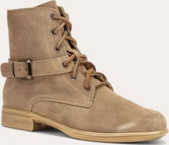 Naot Womens Alize Boot In Almond Suede