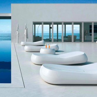 Plust Tumbona Con Ruedas Piscina Hotel Jard&iacute;n Dise&ntilde;o Gumball L1