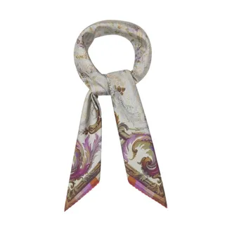 Pierre-Louis Mascia Cialda Bandana Scarf - male - Pierre-Louis Mascia - Silk Scarves - Purple - ONE SIZE - Accessories