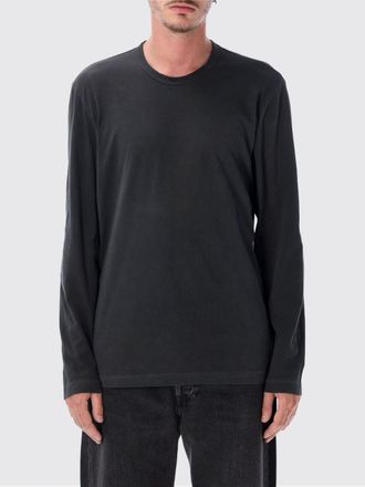 James Perse T-shirt a maniche lunghe in cotone con scollo a girocollo