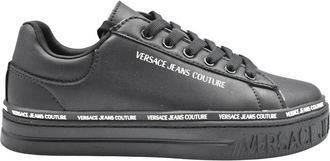 Versace Schoenen, Dames, Zwart, 37 EU, Dames Geveterde Schoenen Zwart Aw 23