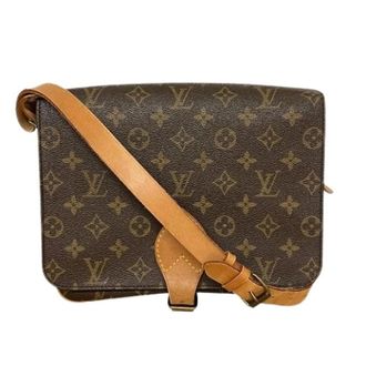 Louis Vuitton Pre-owned Cross Body Bags, female, Brown, Size: ONE SIZE Pre-owned Vintage Canvas Cross Body Bag