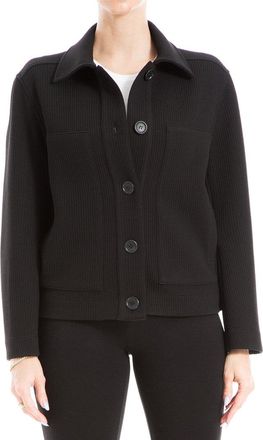 Max Studio Ribbed Jacket