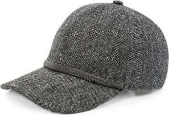 Brunello Cucinelli Dames, Accessoires, Grijs, Maat: M Tweed