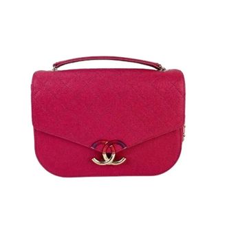 Chanel Pre-owned Leather chanel-bags - Dames - Pre-owned - Roze - Maat: ONE Size Leer