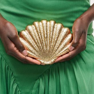 Urban Expression Cameron Evening Bag in Gold at Nordstrom