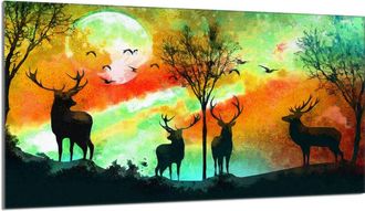 OEM Placa Protectora De Vidrio Para Estufa 90x52 Ciervo