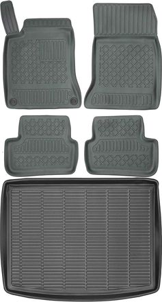 OEM Juego De Alfombrillas Para Coche Y Maletero Para Mercedes Gla X156 Crossover Del 2013
