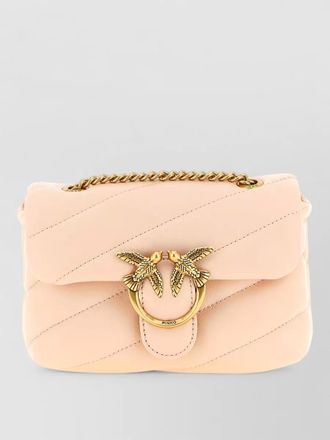 Pinko love puff quilted chain shoulder bag
