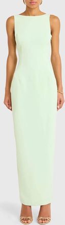 Amanda Uprichard Marbella Maxi Dress In Mint Green