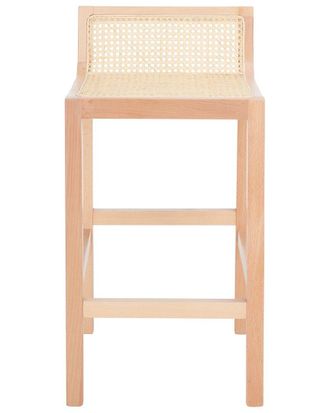 Safavieh Saito Lowback Cane Counter Stool