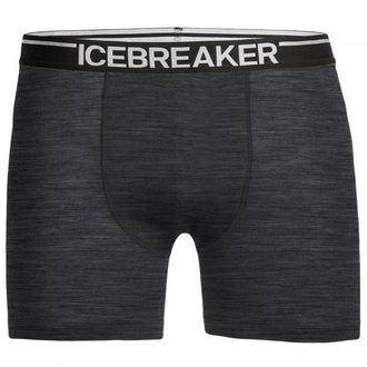 Icebreaker Anatomica Boxers Merinounterwäsche für Herren | schwarz