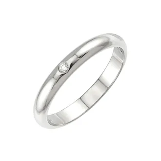 Cartier Platinum 950 Band Ring (Pre-Owned)