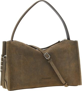 J.W.Anderson Calfskin Leather Shoulder Bag - Taupe