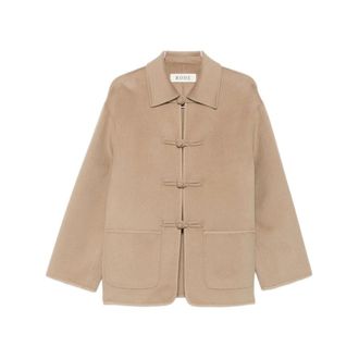 R&oacute;he Toggle Jacket - female - R&oacute;he - Light Jackets - Brown - XS - Jackets